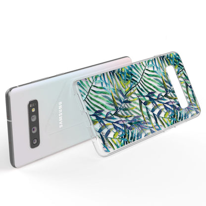 NALIA Handyhülle kompatibel mit Samsung Galaxy S10, Slim Silikon Hülle Motiv Case Cover Crystal Schutzhülle, Durchsichtig Etui Handy-Tasche Backcover Transparent Bumper