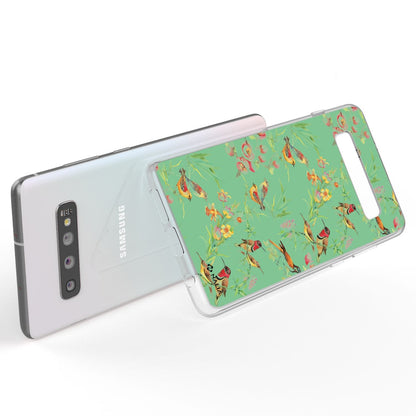 NALIA Handyhülle kompatibel mit Samsung Galaxy S10, Slim Silikon Hülle Motiv Case Cover Crystal Schutzhülle, Durchsichtig Etui Handy-Tasche Backcover Transparent Bumper
