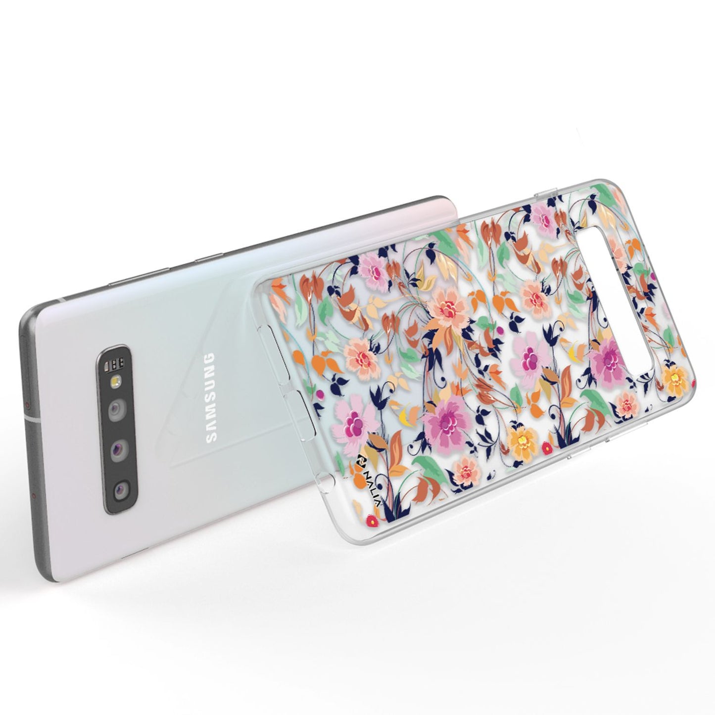 NALIA Handyhülle kompatibel mit Samsung Galaxy S10, Slim Silikon Hülle Motiv Case Cover Crystal Schutzhülle, Durchsichtig Etui Handy-Tasche Backcover Transparent Bumper