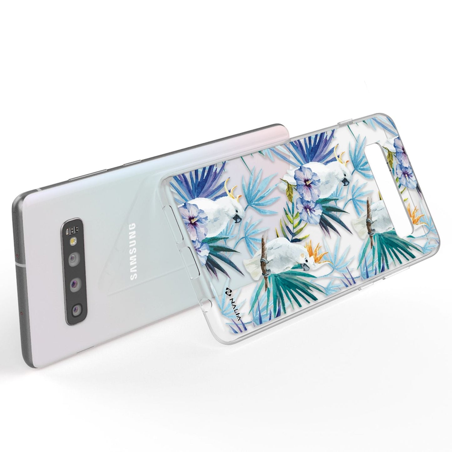 NALIA Handyhülle kompatibel mit Samsung Galaxy S10, Slim Silikon Hülle Motiv Case Cover Crystal Schutzhülle, Durchsichtig Etui Handy-Tasche Backcover Transparent Bumper