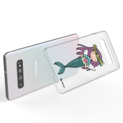 NALIA Handyhülle kompatibel mit Samsung Galaxy S10, Slim Silikon Hülle Motiv Case Cover Crystal Schutzhülle, Durchsichtig Etui Handy-Tasche Backcover Transparent Bumper