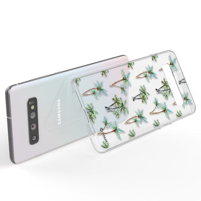 NALIA Handyhülle kompatibel mit Samsung Galaxy S10, Slim Silikon Hülle Motiv Case Cover Crystal Schutzhülle, Durchsichtig Etui Handy-Tasche Backcover Transparent Bumper