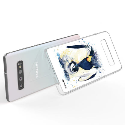 NALIA Handyhülle kompatibel mit Samsung Galaxy S10, Slim Silikon Hülle Motiv Case Cover Crystal Schutzhülle, Durchsichtig Etui Handy-Tasche Backcover Transparent Bumper