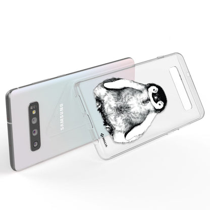 NALIA Handyhülle kompatibel mit Samsung Galaxy S10, Slim Silikon Hülle Motiv Case Cover Crystal Schutzhülle, Durchsichtig Etui Handy-Tasche Backcover Transparent Bumper