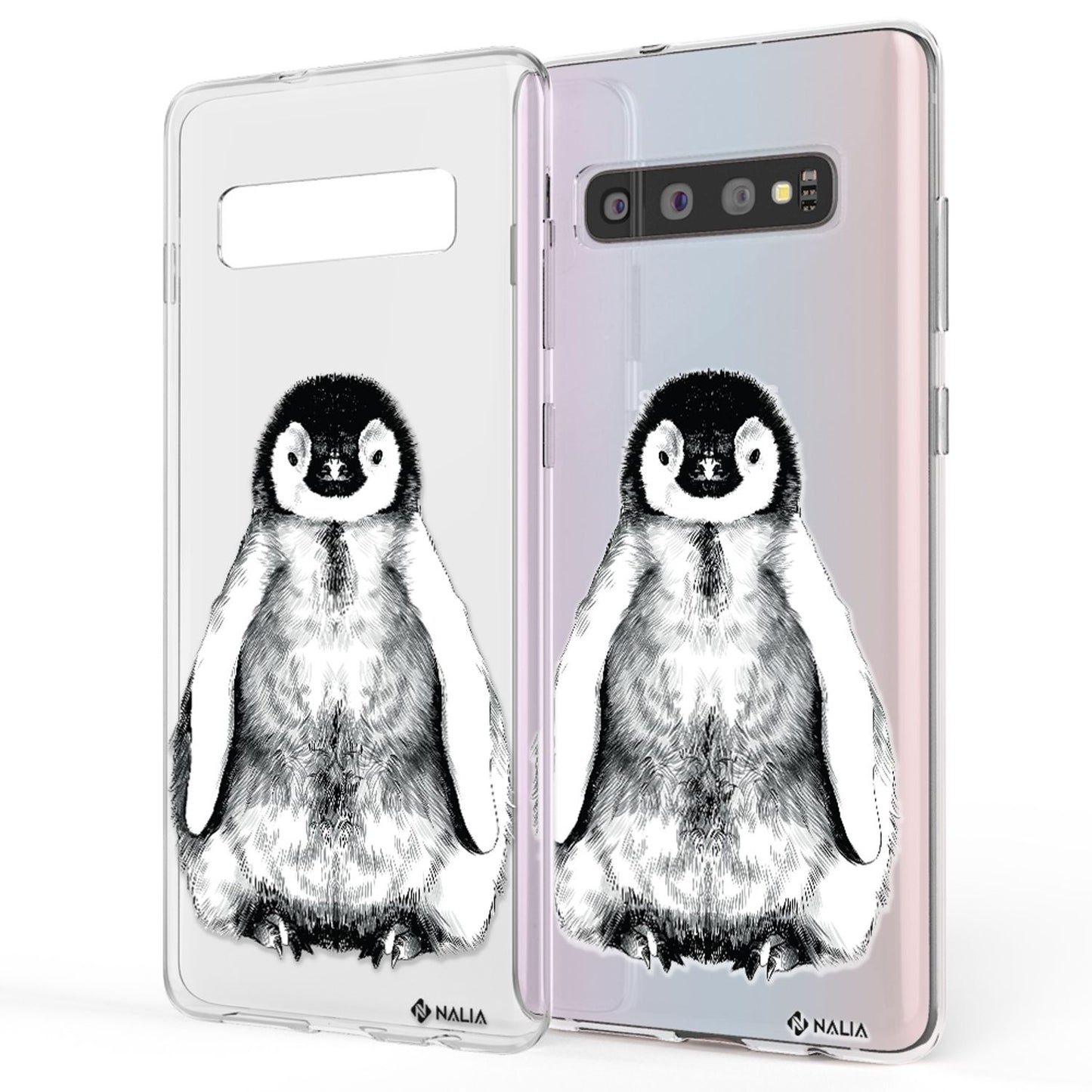 NALIA Handyhülle kompatibel mit Samsung Galaxy S10, Slim Silikon Hülle Motiv Case Cover Crystal Schutzhülle, Durchsichtig Etui Handy-Tasche Backcover Transparent Bumper