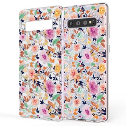 NALIA Handyhülle kompatibel mit Samsung Galaxy S10, Slim Silikon Hülle Motiv Case Cover Crystal Schutzhülle, Durchsichtig Etui Handy-Tasche Backcover Transparent Bumper