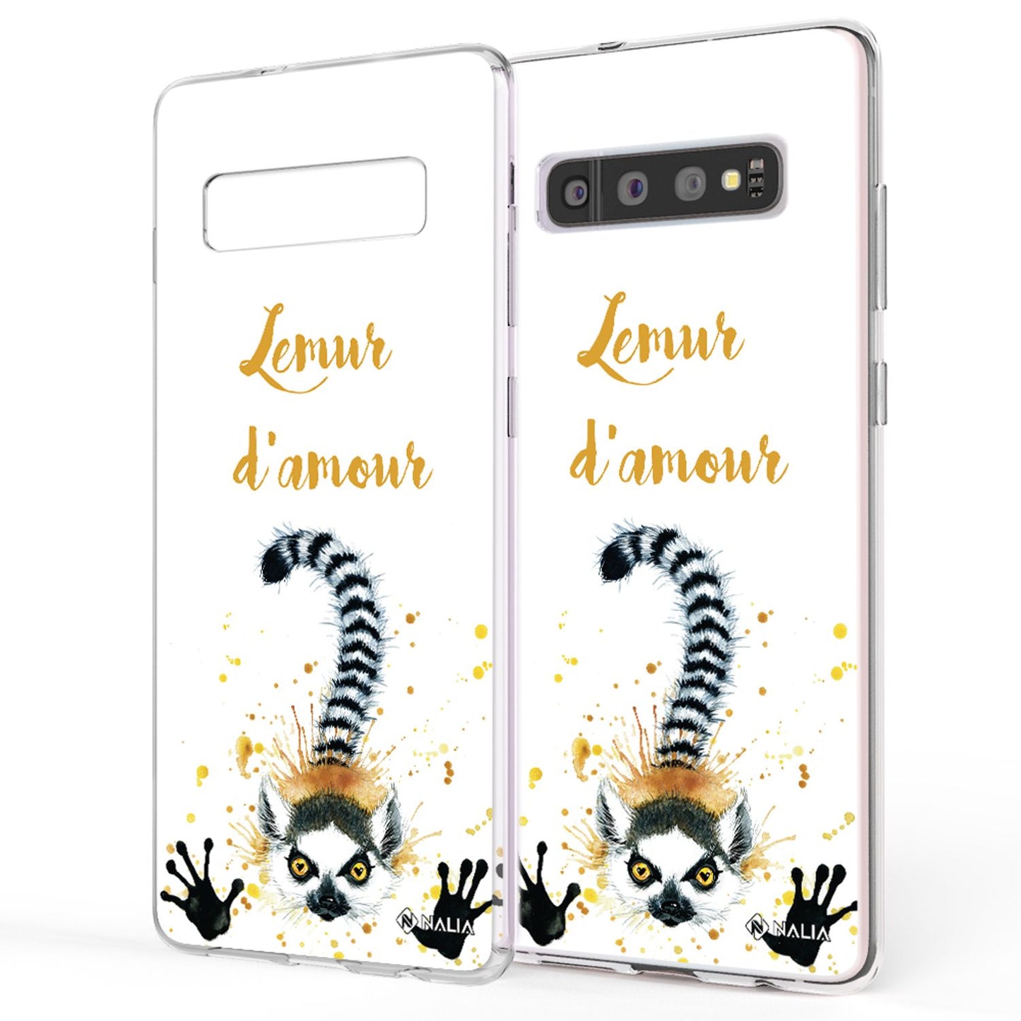 NALIA Handyhülle kompatibel mit Samsung Galaxy S10, Slim Silikon Hülle Motiv Case Cover Crystal Schutzhülle, Durchsichtig Etui Handy-Tasche Backcover Transparent Bumper