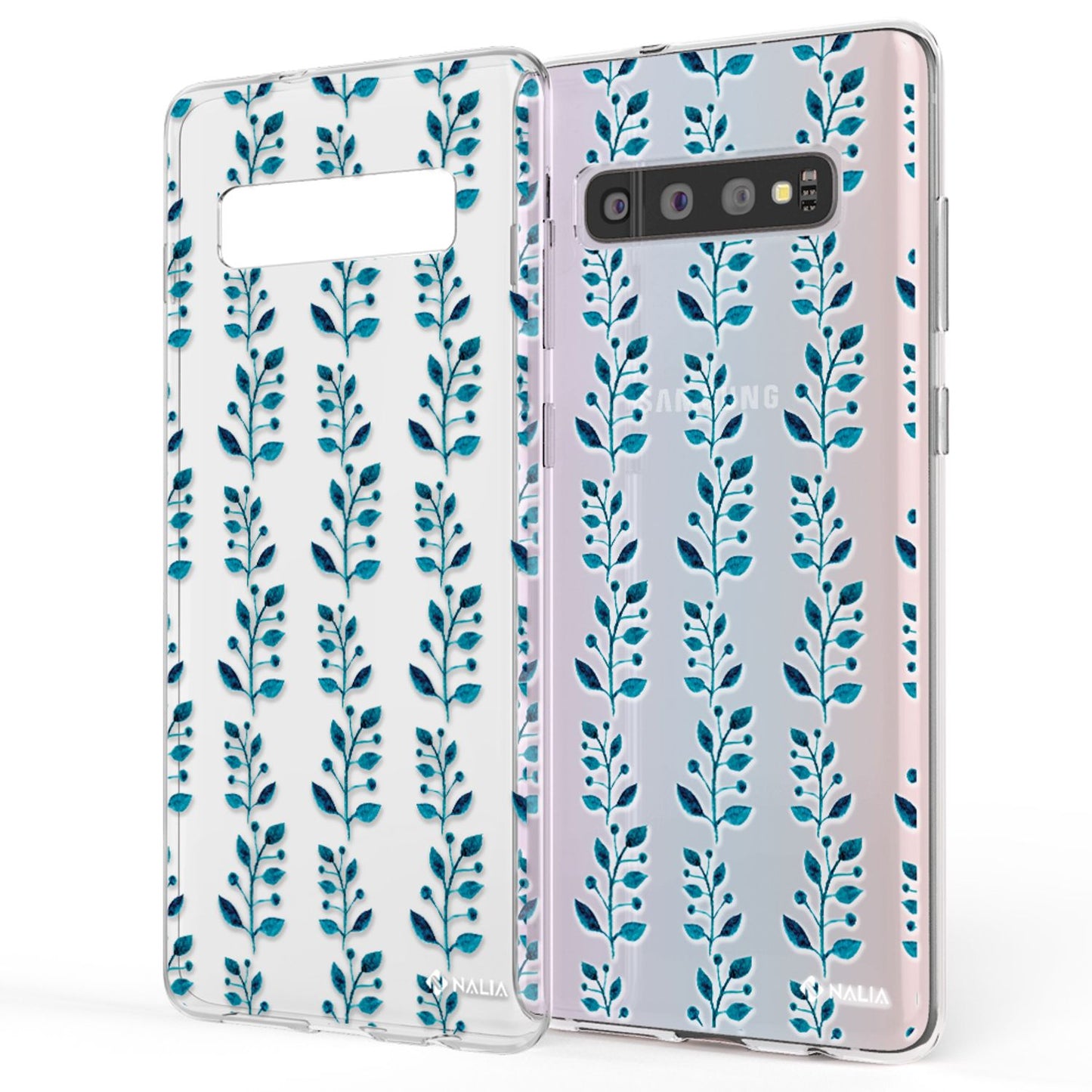 NALIA Handyhülle kompatibel mit Samsung Galaxy S10, Slim Silikon Hülle Motiv Case Cover Crystal Schutzhülle, Durchsichtig Etui Handy-Tasche Backcover Transparent Bumper