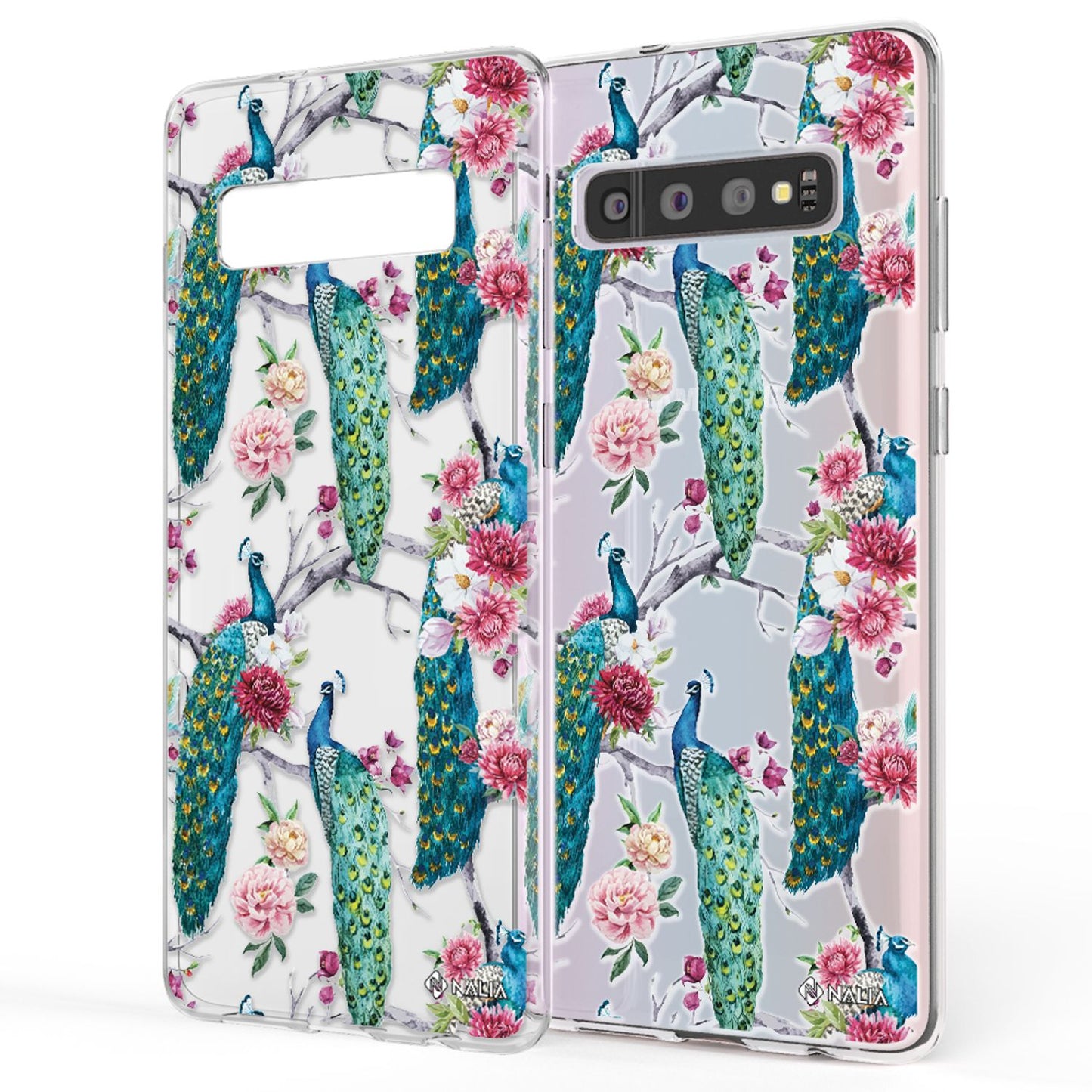 NALIA Handyhülle kompatibel mit Samsung Galaxy S10, Slim Silikon Hülle Motiv Case Cover Crystal Schutzhülle, Durchsichtig Etui Handy-Tasche Backcover Transparent Bumper
