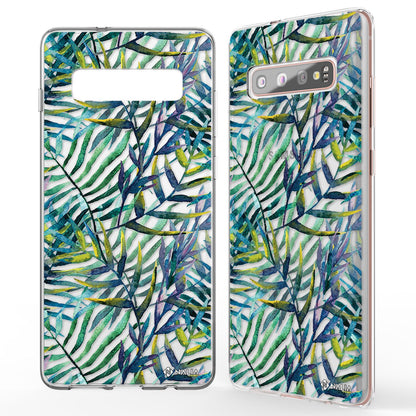 NALIA Handyhülle kompatibel mit Samsung Galaxy S10 Plus, Slim Silikon Hülle Motiv Case Cover Crystal Schutzhülle Durchsichtig Etui Handy-Tasche Backcover Transparent Bumper