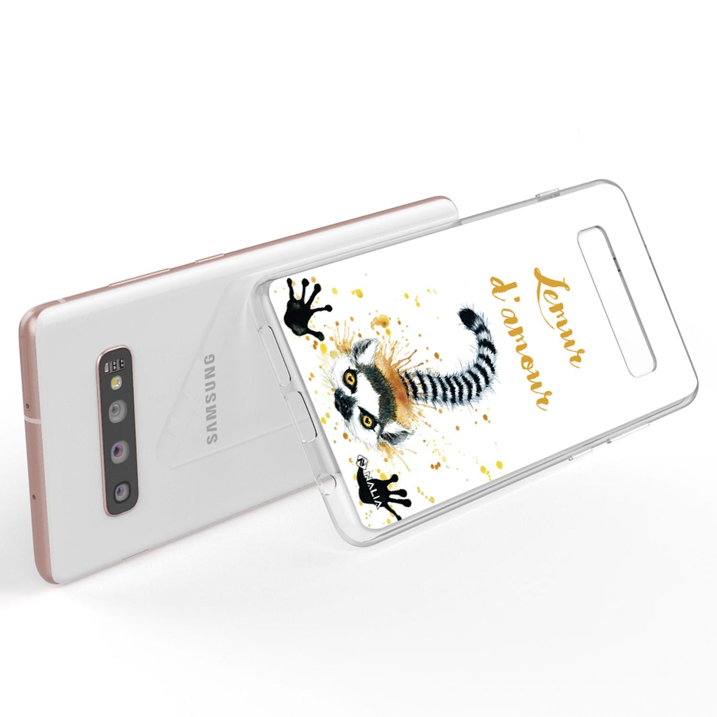 NALIA Handyhülle kompatibel mit Samsung Galaxy S10 Plus, Slim Silikon Hülle Motiv Case Cover Crystal Schutzhülle Durchsichtig Etui Handy-Tasche Backcover Transparent Bumper