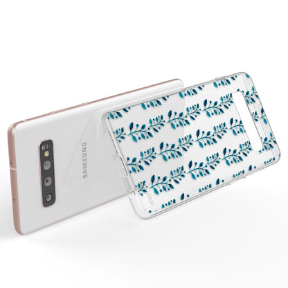 NALIA Handyhülle kompatibel mit Samsung Galaxy S10 Plus, Slim Silikon Hülle Motiv Case Cover Crystal Schutzhülle Durchsichtig Etui Handy-Tasche Backcover Transparent Bumper