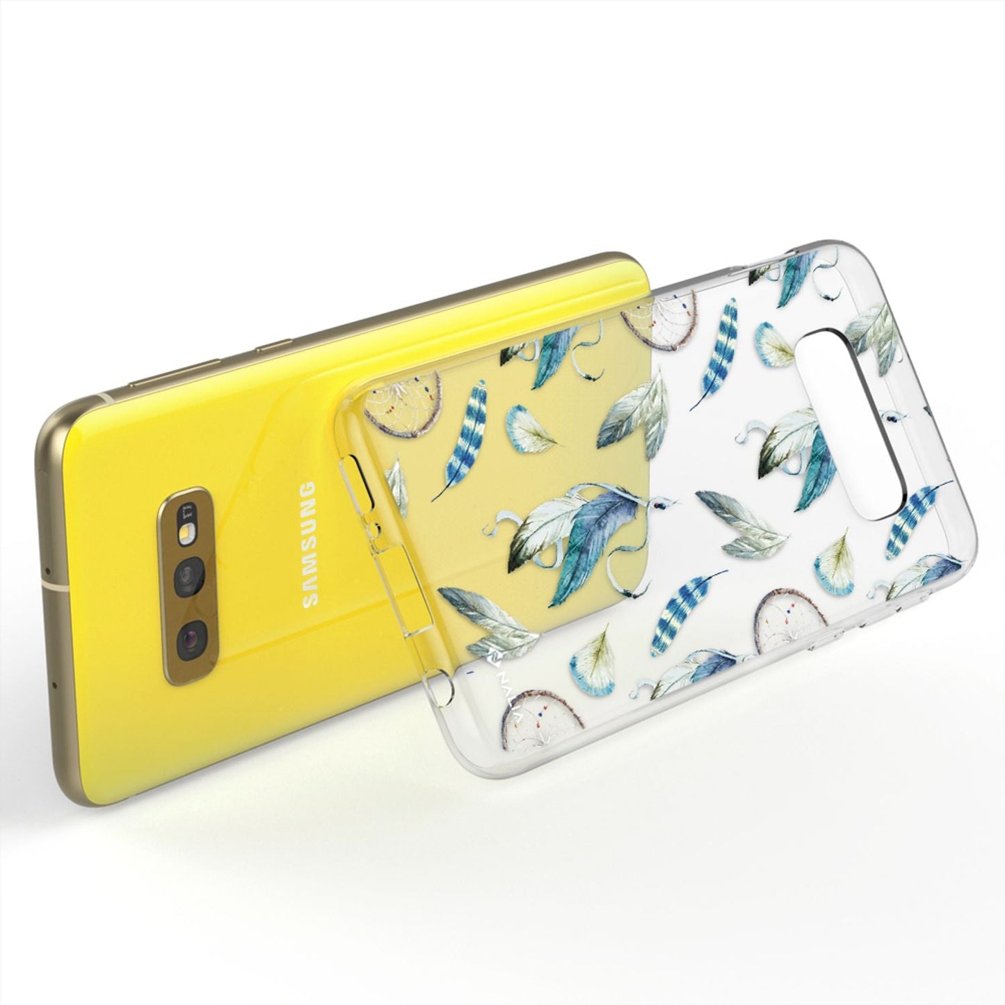 NALIA Handyhülle kompatibel mit Samsung Galaxy S10e, Slim Silikon Hülle Motiv Case Cover Crystal Schutzhülle, Durchsichtig Etui Handy-Tasche Backcover Transparent Bumper