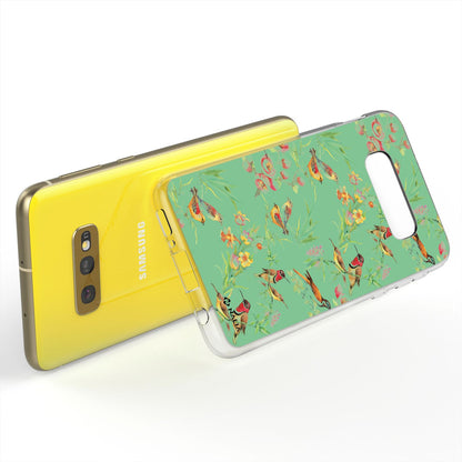 NALIA Handyhülle kompatibel mit Samsung Galaxy S10e, Slim Silikon Hülle Motiv Case Cover Crystal Schutzhülle, Durchsichtig Etui Handy-Tasche Backcover Transparent Bumper