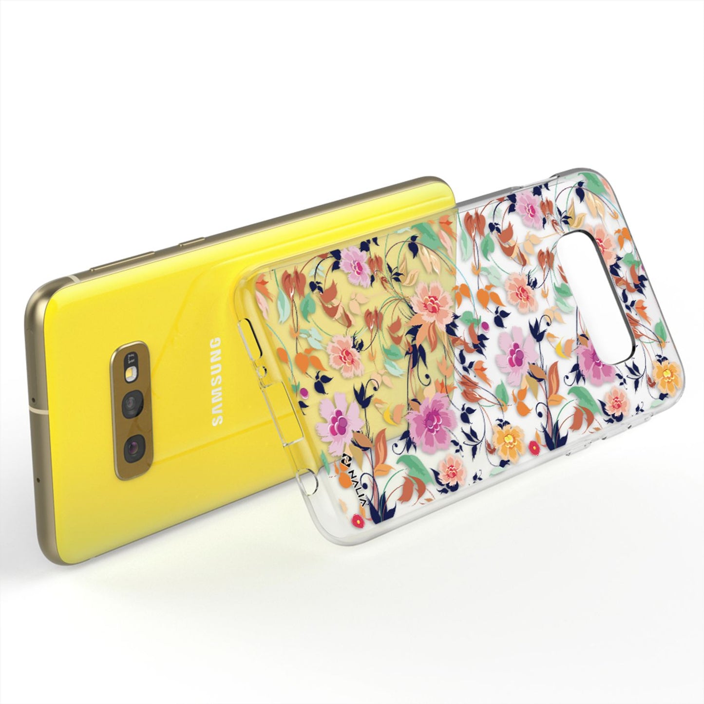 NALIA Handyhülle kompatibel mit Samsung Galaxy S10e, Slim Silikon Hülle Motiv Case Cover Crystal Schutzhülle, Durchsichtig Etui Handy-Tasche Backcover Transparent Bumper