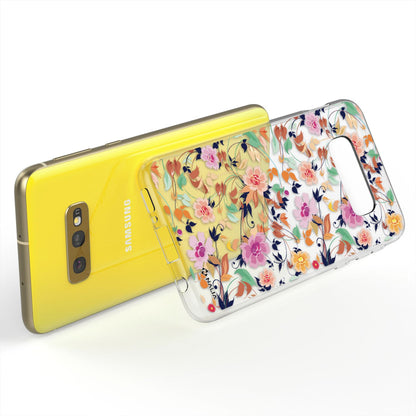 NALIA Handyhülle kompatibel mit Samsung Galaxy S10e, Slim Silikon Hülle Motiv Case Cover Crystal Schutzhülle, Durchsichtig Etui Handy-Tasche Backcover Transparent Bumper