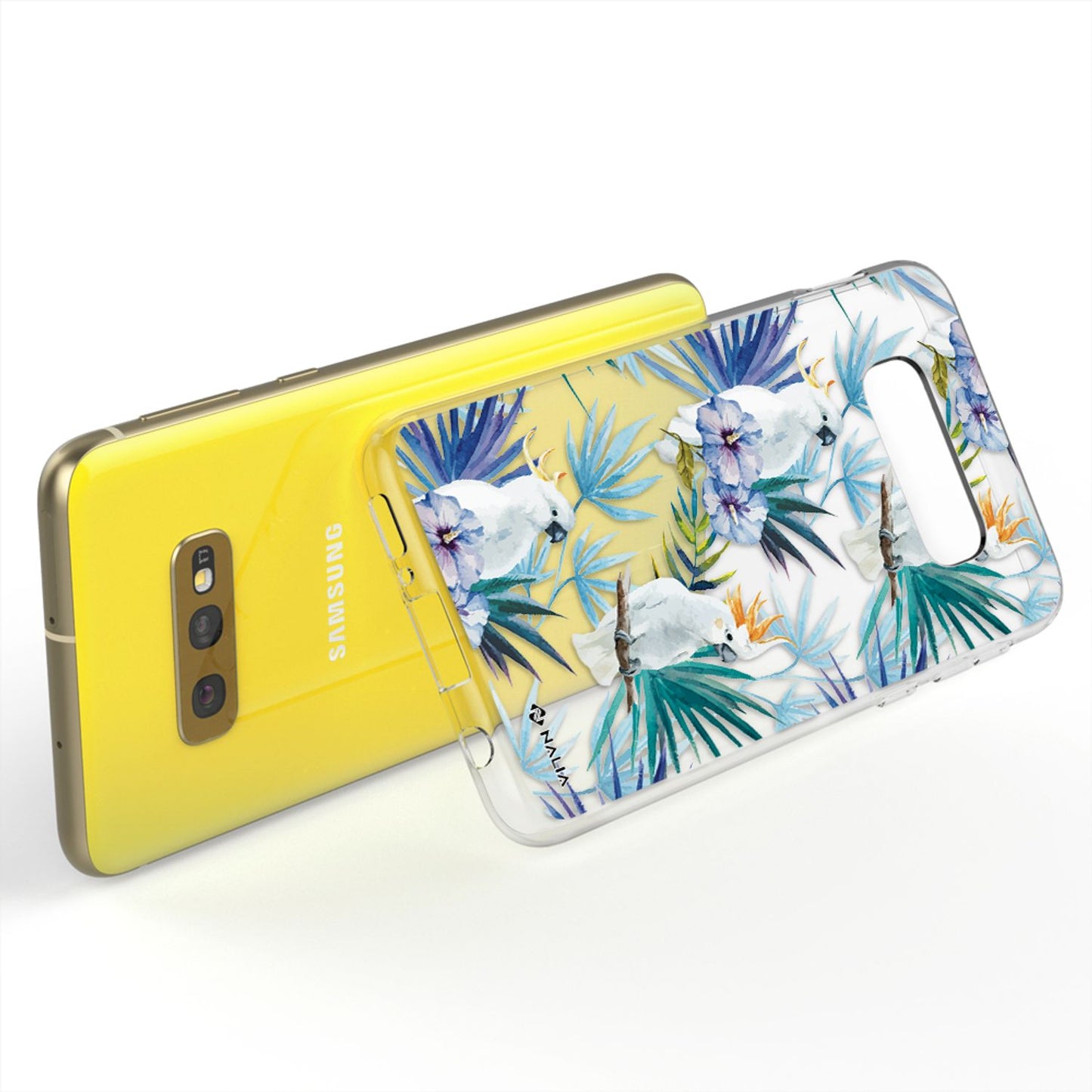 NALIA Handyhülle kompatibel mit Samsung Galaxy S10e, Slim Silikon Hülle Motiv Case Cover Crystal Schutzhülle, Durchsichtig Etui Handy-Tasche Backcover Transparent Bumper