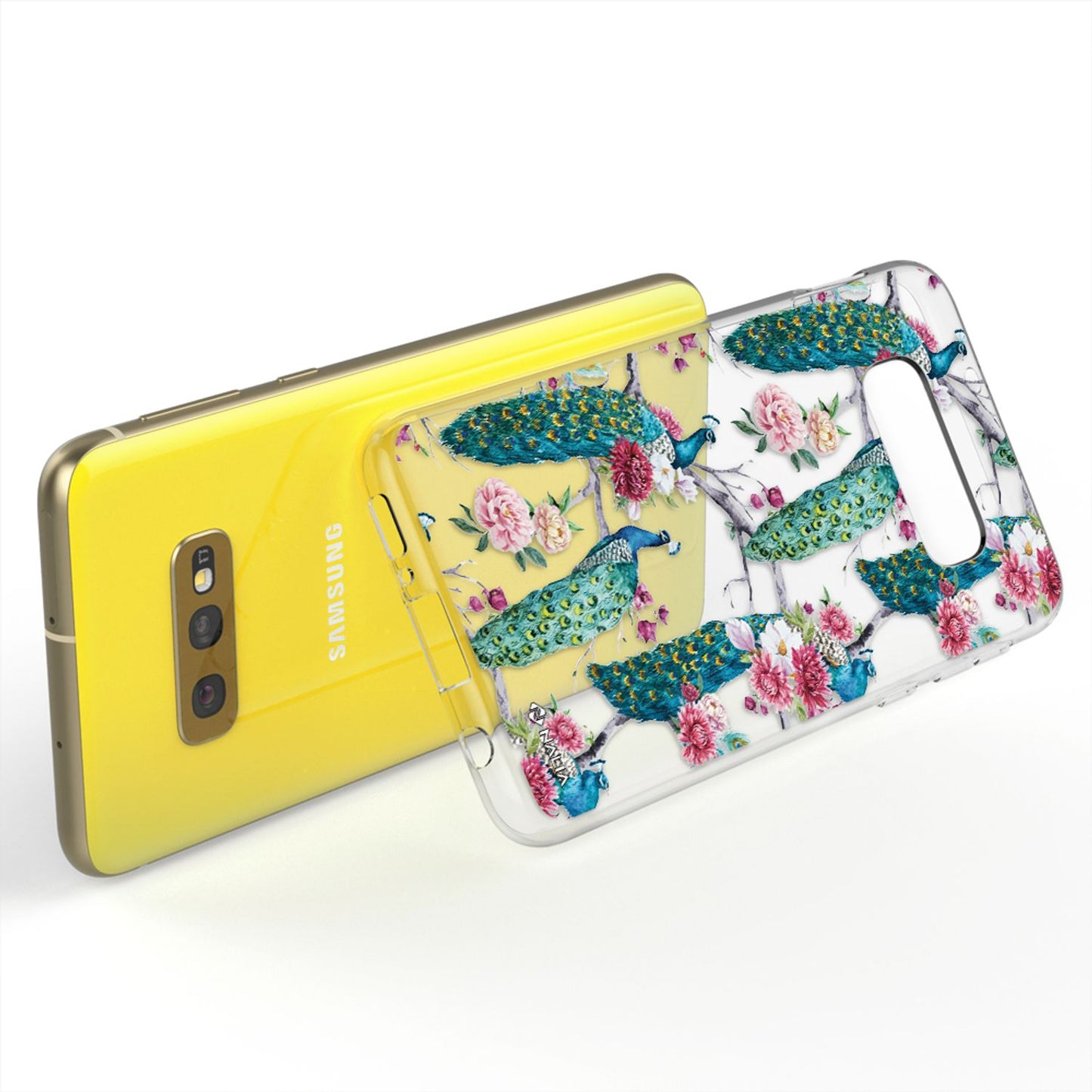 NALIA Handyhülle kompatibel mit Samsung Galaxy S10e, Slim Silikon Hülle Motiv Case Cover Crystal Schutzhülle, Durchsichtig Etui Handy-Tasche Backcover Transparent Bumper