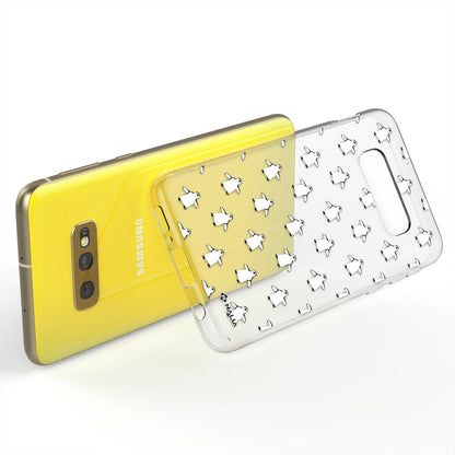 NALIA Handyhülle kompatibel mit Samsung Galaxy S10e, Slim Silikon Hülle Motiv Case Cover Crystal Schutzhülle, Durchsichtig Etui Handy-Tasche Backcover Transparent Bumper