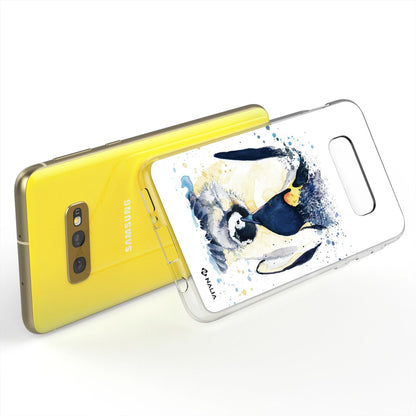 NALIA Handyhülle kompatibel mit Samsung Galaxy S10e, Slim Silikon Hülle Motiv Case Cover Crystal Schutzhülle, Durchsichtig Etui Handy-Tasche Backcover Transparent Bumper