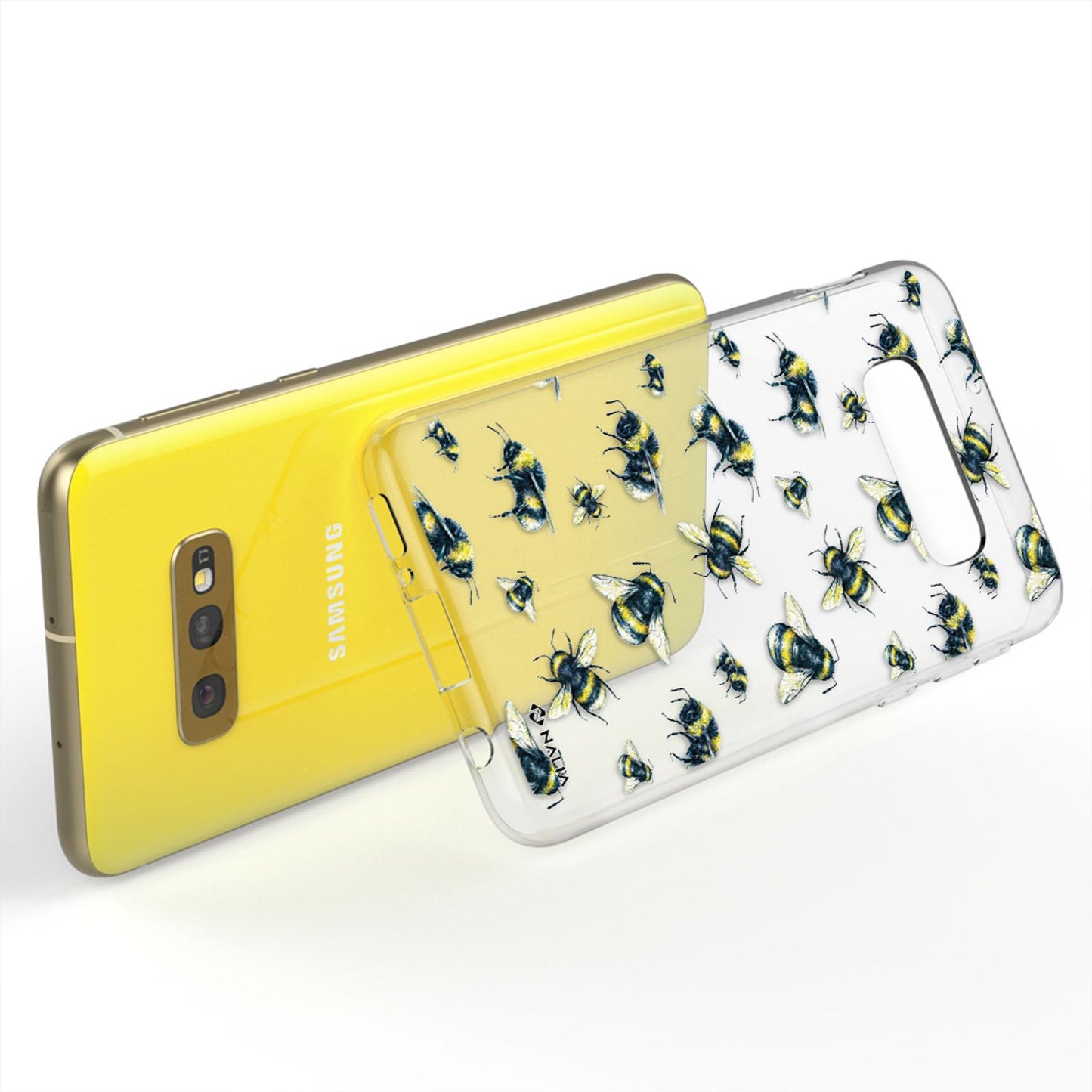 NALIA Handyhülle kompatibel mit Samsung Galaxy S10e, Slim Silikon Hülle Motiv Case Cover Crystal Schutzhülle, Durchsichtig Etui Handy-Tasche Backcover Transparent Bumper