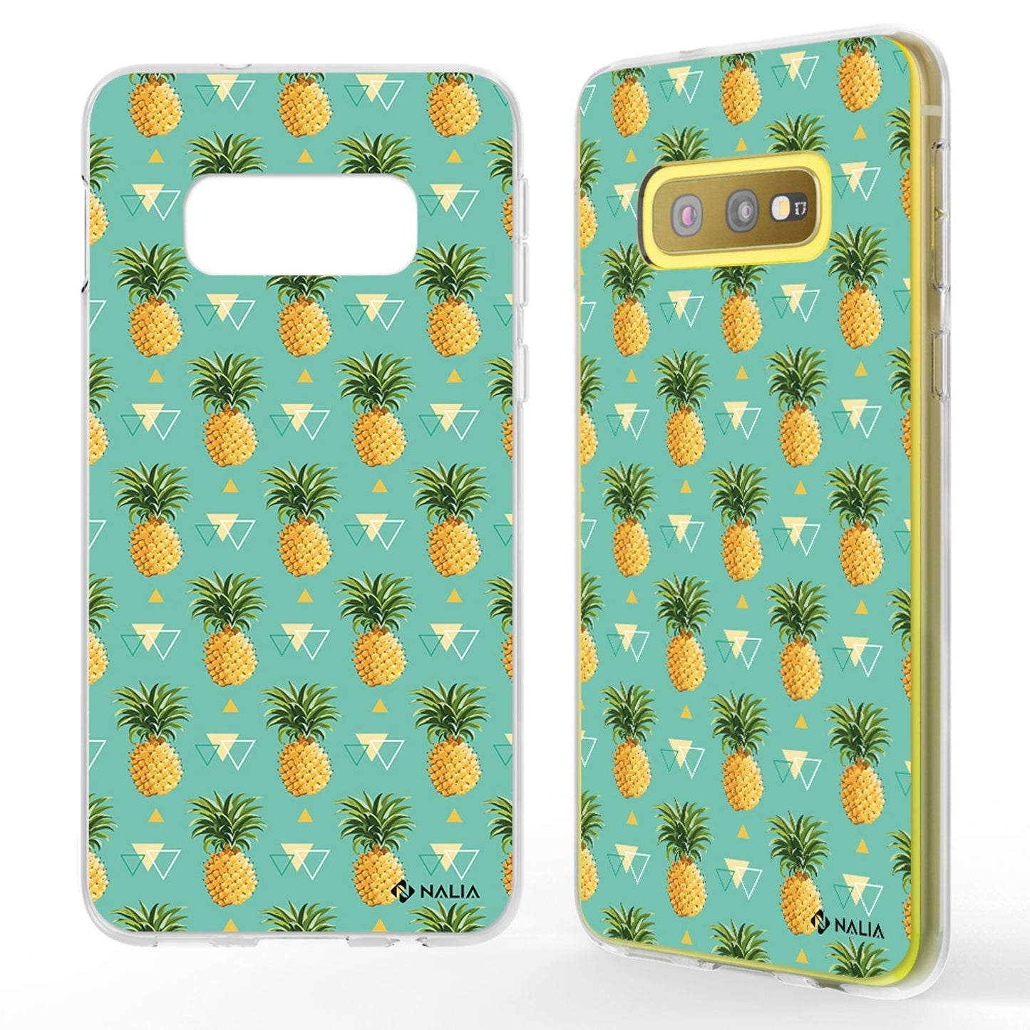 NALIA Handyhülle kompatibel mit Samsung Galaxy S10e, Slim Silikon Hülle Motiv Case Cover Crystal Schutzhülle, Durchsichtig Etui Handy-Tasche Backcover Transparent Bumper