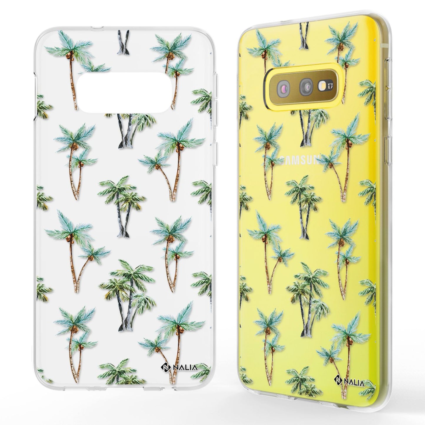 NALIA Handyhülle kompatibel mit Samsung Galaxy S10e, Slim Silikon Hülle Motiv Case Cover Crystal Schutzhülle, Durchsichtig Etui Handy-Tasche Backcover Transparent Bumper
