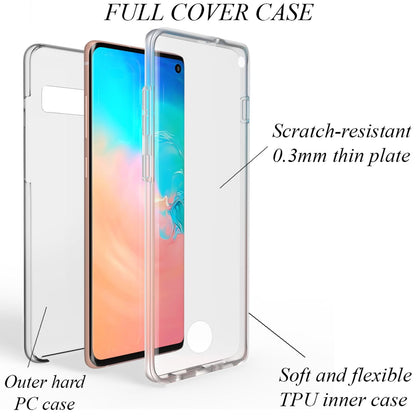 NALIA 360° Hülle für Samsung Galaxy S10 – Vorne & Hinten Schutz – 360GUARD (Full-Body Case) – Marke aus Berlin