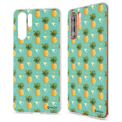 NALIA Hülle kompatibel mit Huawei P30 Pro, Motiv Handyhülle Ultra-Slim Silikon Case Crystal Cover Schutzhülle Durchsichtig, Dünne Handy-Tasche Backcover Transparent Bumper