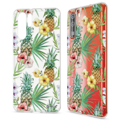 NALIA Hülle kompatibel mit Huawei P30 Pro, Motiv Handyhülle Ultra-Slim Silikon Case Crystal Cover Schutzhülle Durchsichtig, Dünne Handy-Tasche Backcover Transparent Bumper
