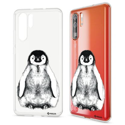 NALIA Hülle kompatibel mit Huawei P30 Pro, Motiv Handyhülle Ultra-Slim Silikon Case Crystal Cover Schutzhülle Durchsichtig, Dünne Handy-Tasche Backcover Transparent Bumper