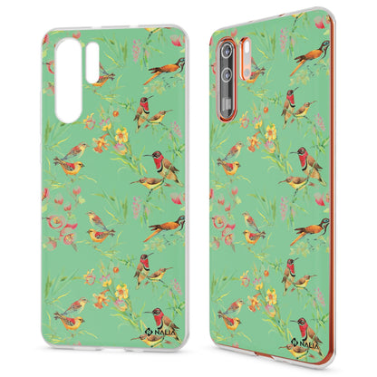 NALIA Hülle kompatibel mit Huawei P30 Pro, Motiv Handyhülle Ultra-Slim Silikon Case Crystal Cover Schutzhülle Durchsichtig, Dünne Handy-Tasche Backcover Transparent Bumper