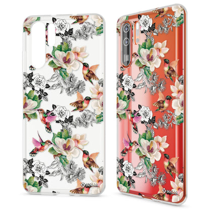 NALIA Hülle kompatibel mit Huawei P30 Pro, Motiv Handyhülle Ultra-Slim Silikon Case Crystal Cover Schutzhülle Durchsichtig, Dünne Handy-Tasche Backcover Transparent Bumper