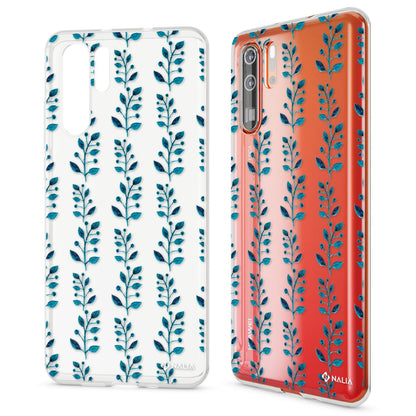 NALIA Hülle kompatibel mit Huawei P30 Pro, Motiv Handyhülle Ultra-Slim Silikon Case Crystal Cover Schutzhülle Durchsichtig, Dünne Handy-Tasche Backcover Transparent Bumper