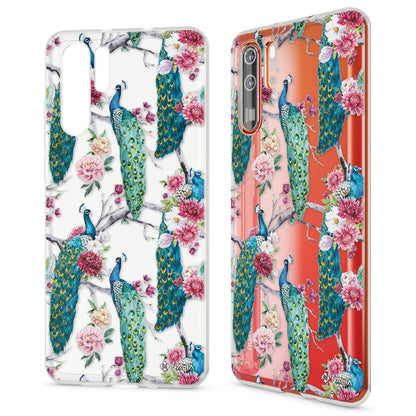 NALIA Hülle kompatibel mit Huawei P30 Pro, Motiv Handyhülle Ultra-Slim Silikon Case Crystal Cover Schutzhülle Durchsichtig, Dünne Handy-Tasche Backcover Transparent Bumper
