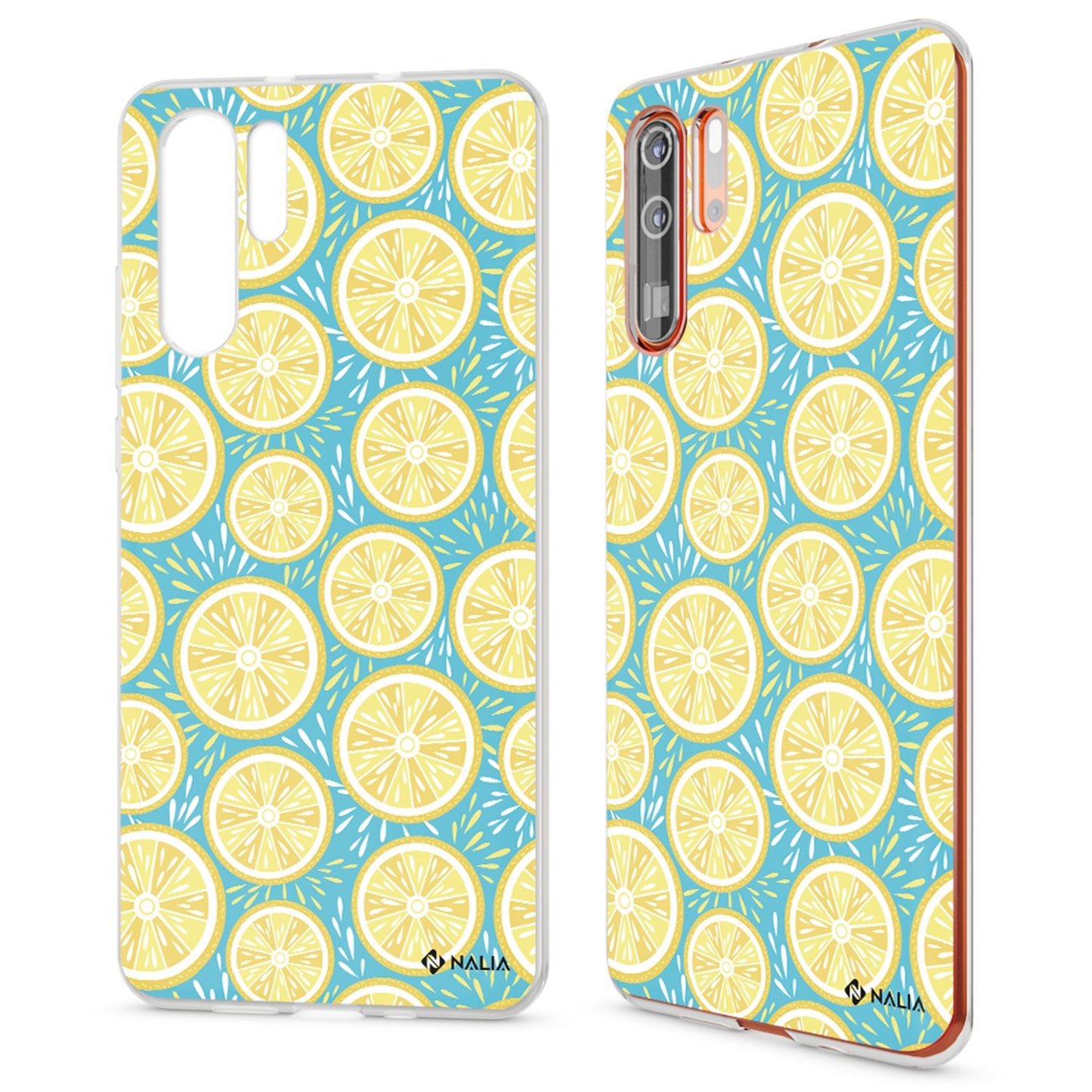 NALIA Hülle kompatibel mit Huawei P30 Pro, Motiv Handyhülle Ultra-Slim Silikon Case Crystal Cover Schutzhülle Durchsichtig, Dünne Handy-Tasche Backcover Transparent Bumper