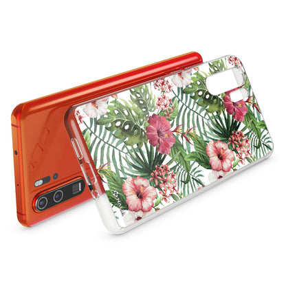 NALIA Hülle kompatibel mit Huawei P30 Pro, Motiv Handyhülle Ultra-Slim Silikon Case Crystal Cover Schutzhülle Durchsichtig, Dünne Handy-Tasche Backcover Transparent Bumper