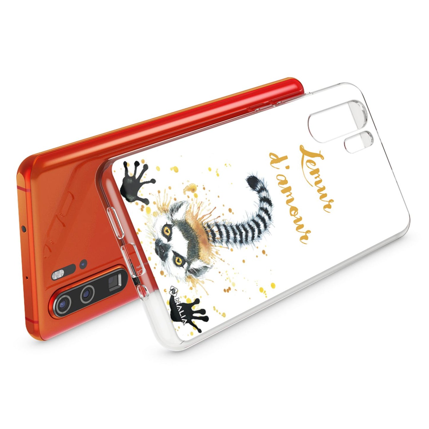 NALIA Hülle kompatibel mit Huawei P30 Pro, Motiv Handyhülle Ultra-Slim Silikon Case Crystal Cover Schutzhülle Durchsichtig, Dünne Handy-Tasche Backcover Transparent Bumper