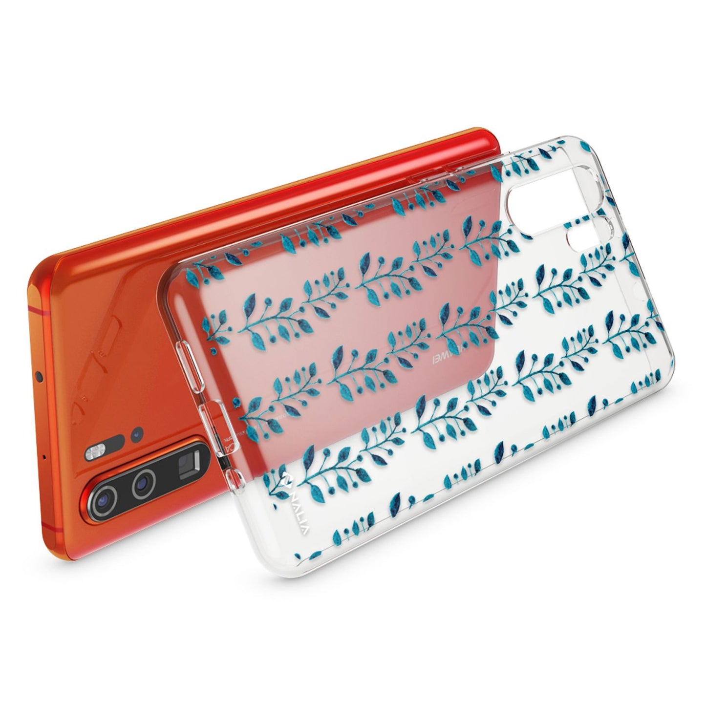NALIA Hülle kompatibel mit Huawei P30 Pro, Motiv Handyhülle Ultra-Slim Silikon Case Crystal Cover Schutzhülle Durchsichtig, Dünne Handy-Tasche Backcover Transparent Bumper