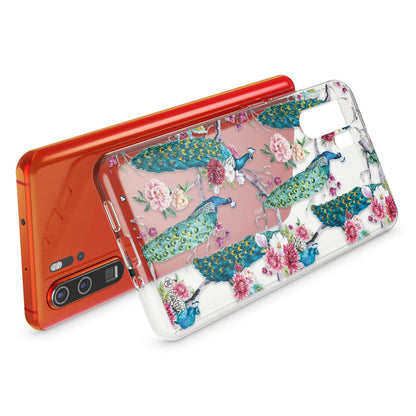 NALIA Hülle kompatibel mit Huawei P30 Pro, Motiv Handyhülle Ultra-Slim Silikon Case Crystal Cover Schutzhülle Durchsichtig, Dünne Handy-Tasche Backcover Transparent Bumper