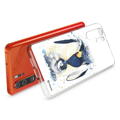 NALIA Hülle kompatibel mit Huawei P30 Pro, Motiv Handyhülle Ultra-Slim Silikon Case Crystal Cover Schutzhülle Durchsichtig, Dünne Handy-Tasche Backcover Transparent Bumper