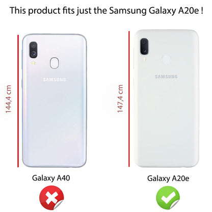 NALIA 360° Hülle für Samsung Galaxy A20e – Vorne & Hinten Schutz – 360GUARD (Full-Body Case) – Marke aus Berlin