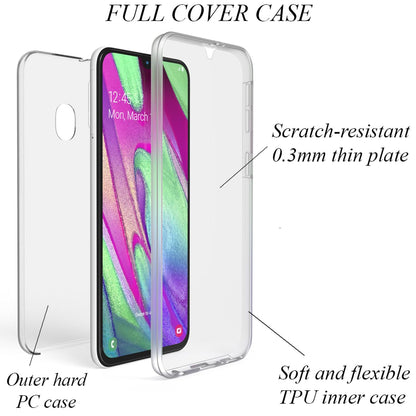NALIA 360° Hülle für Samsung Galaxy A20e – Vorne & Hinten Schutz – 360GUARD (Full-Body Case) – Marke aus Berlin