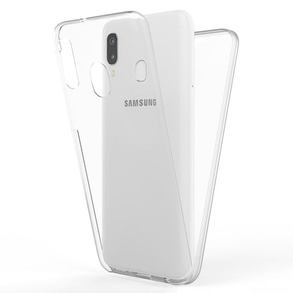 NALIA 360° Hülle für Samsung Galaxy A40 – Vorne & Hinten Schutz – 360GUARD (Full-Body Case) – Marke aus Berlin