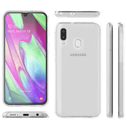 NALIA 360° Hülle für Samsung Galaxy A40 – Vorne & Hinten Schutz – 360GUARD (Full-Body Case) – Marke aus Berlin