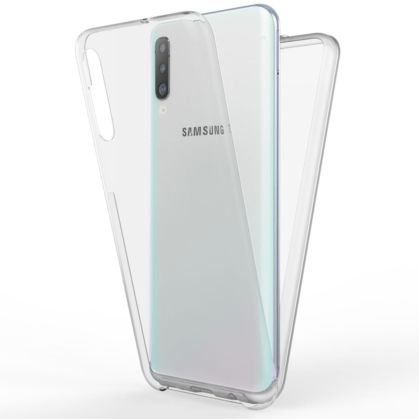 NALIA 360° Hülle für Samsung Galaxy A70 – Vorne & Hinten Schutz – 360GUARD (Full-Body Case) – Marke aus Berlin
