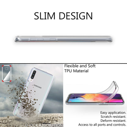 NALIA 360° Hülle für Samsung Galaxy A70 – Vorne & Hinten Schutz – 360GUARD (Full-Body Case) – Marke aus Berlin