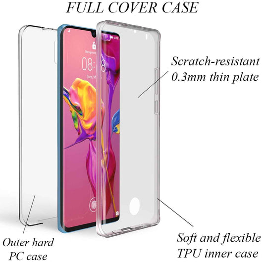 NALIA 360° Hülle für Huawei P30 Pro – Vorne & Hinten Schutz – 360GUARD (Full-Body Case) – Marke aus Berlin