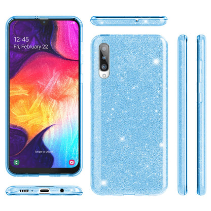 NALIA Glitzerhülle für Samsung Galaxy A50 – Funkelnder Glitzer-Look & Grip – SHINEPOP (Silikon Case) – Marke aus Berlin