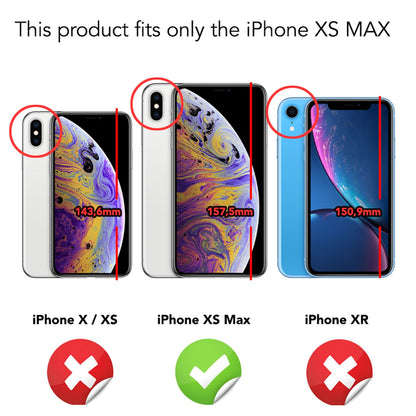 NALIA Panzerhülle für iPhone XS Max – Ring-Ständer 360° & Magnet-Halterung Kompatibel – RINGDEFEND (Stoßfestes Outdoor Case) – Marke aus Berlin